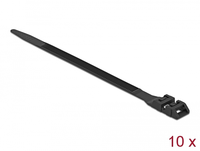 delock-kabelbinder-mit-doppelkopf-l-1000-x-b-9-mm-schwarz-10-stuck