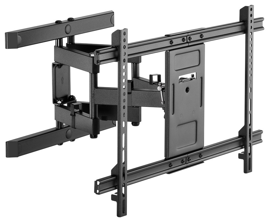 Pro TV-Wandhalterung Pro FULLMOTION (L), Schwarz - für Fernseher von 37'' bis 70'' (94-178 cm) , vollbeweglich (schwenkbar und neigbar) bis 60kg