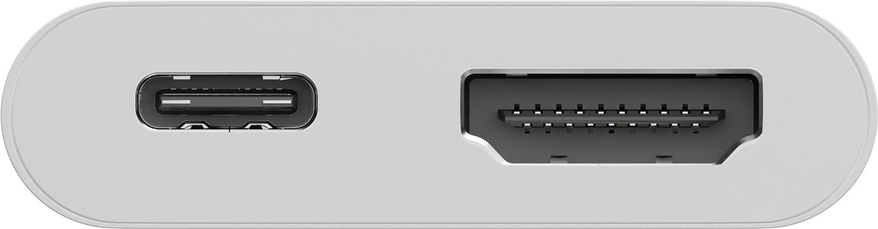 USB-C™-Adapter HDMI 4k60Hz, PD, weiß, 0.145 m - erweitert ein USB-C™ Gerät um einen HDMI™Anschluss